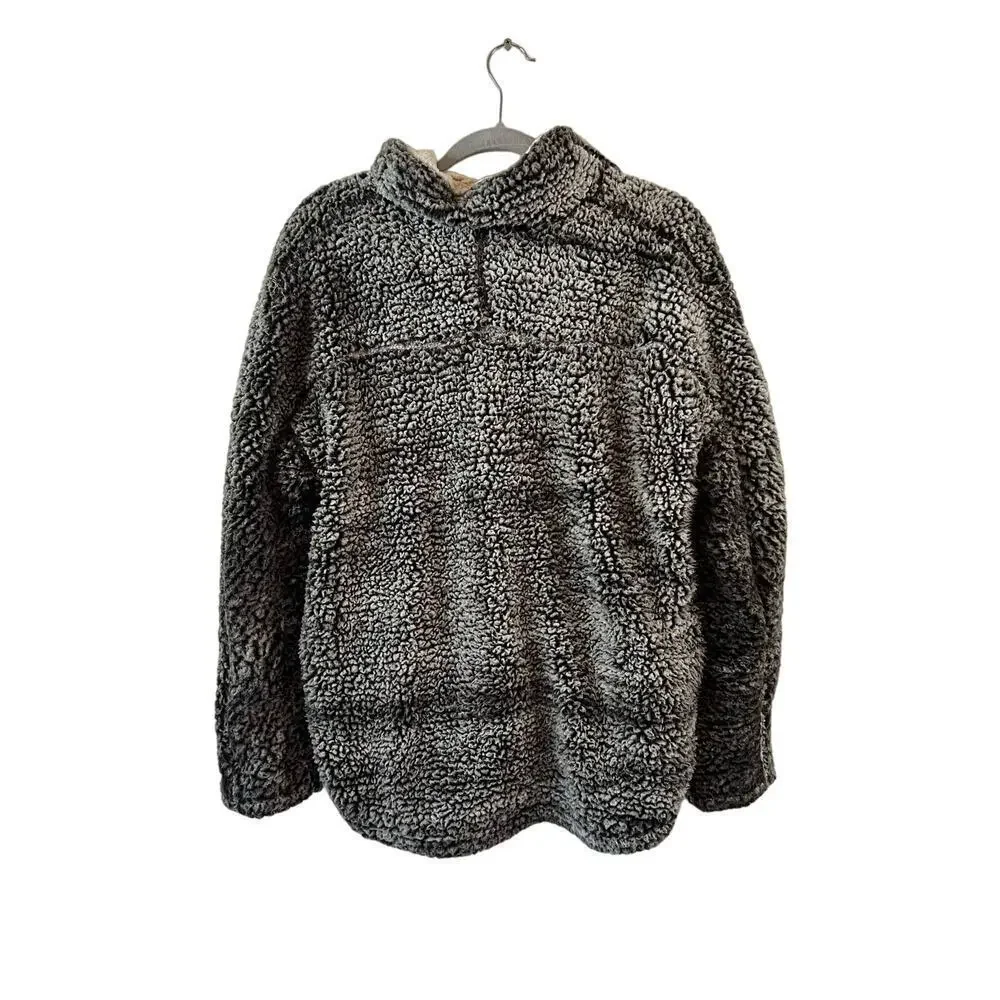 Ivy and Leo Grey Fleece Women's Pullover Sweater M - Picture 2 of 4